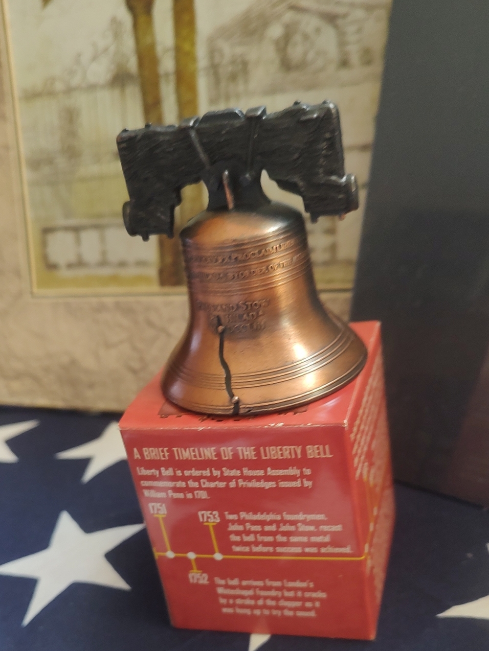 Liberty 🔔 Mini Liberty Bell Figurine - Picture 5 of 8